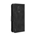 For BLU View 4 B135DL / View 2 2023 Skin Feel Calf Texture Card Slots Leather Phone Case(Black)