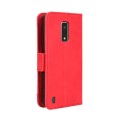 For BLU View 4 B135DL / View 2 2023 Skin Feel Calf Texture Card Slots Leather Phone Case(Red)