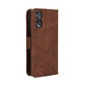 For TCL 40 NxtPaper 4G Skin Feel Calf Texture Card Slots Leather Phone Case(Brown)