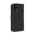 For TCL 40 XE 5G / 40 NxtPaper 5G Skin Feel Calf Texture Card Slots Leather Phone Case(Black)