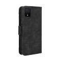 For TCL 502 Skin Feel Calf Texture Card Slots Leather Phone Case(Black)