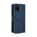 For TCL 502 Skin Feel Calf Texture Card Slots Leather Phone Case(Blue)