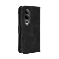 For OnePlus Ace 3V 5G / Nord CE4 5G Skin Feel Calf Texture Card Slots Leather Phone Case(Black)