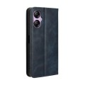 For BLU G53 Magnetic Buckle Retro Texture Leather Phone Case(Blue)