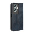 For OnePlus Nord N30 SE / OPPO A79 5G Magnetic Buckle Retro Texture Leather Phone Case(Blue)