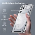 For ZTE nubia Red Magic 9 Pro Metal Cooling Phone Case(Silver)