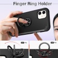 For iPhone 11 L2 Rotating Ring Holder Magnetic Phone Case(Black)