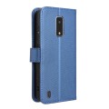 For BLU View 4 / View 2 2023 Diamond Texture Leather Phone Case(Blue)