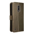 For BLU View 4 / View 2 2023 Diamond Texture Leather Phone Case(Brown)