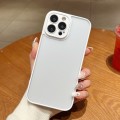 For iPhone 15 Pro Max Skin Feel Phone Case with Lens Film(White)