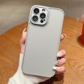 For iPhone 15 Pro Skin Feel Phone Case with Lens Film(Primary Color)