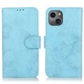 For iPhone 15 Plus 2 in 1 Detachable Phone Leather Case(Blue)