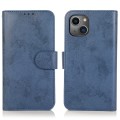 For iPhone 15 Plus 2 in 1 Detachable Phone Leather Case(Dark Blue)