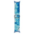 For Google Pixel Watch 2 / Pixel Watch Painted Colorful Nylon Watch Band(Ocean Blue)