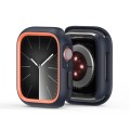 For Apple Watch 4 / 5 / 6 / SE 44mm DUX DUCIS Bamo Series Hollow PC + TPU Watch Protective Case(Midn