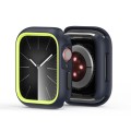 For Apple Watch 9 / 8 / 7 41mm DUX DUCIS Bamo Series Hollow PC + TPU Watch Protective Case(Midnight