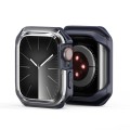 For Apple Watch 9 / 8 / 7 45mm DUX DUCIS Tamo Series Hollow PC + TPU Watch Protective Case(Transpare