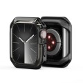 For Apple Watch 9 / 8 / 7 41mm DUX DUCIS Tamo Series Hollow PC + TPU Watch Protective Case(Transluce