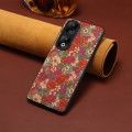 For Honor 90 Pro Four Seasons Flower Language Series TPU Phone Case(Summer Red)