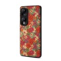 For Honor 90 Pro Four Seasons Flower Language Series TPU Phone Case(Summer Red)