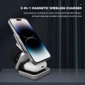 PB11 15W 3 in 1 Foldable Magnetic Wireless Charger