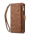 For Xiaomi 13T / 13T Pro / Redmi K60 Ultra ESEBLE Retro Frosted RFID Leather Phone Case(Brown)