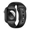 WIWU SW01 S9 2.1 inch IPS Screen IP68 Waterproof Bluetooth Smart Watch(Black)