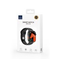 WIWU SW01 S9 2.1 inch IPS Screen IP68 Waterproof Bluetooth Smart Watch(Black)