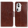 For OPPO Reno11 Pro 5G Global Nappa Texture Horizontal Flip Leather Phone Case(Brown)