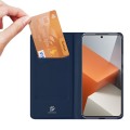 For Xiaomi Redmi Note 13 Pro+ 5G DUX DUCIS Skin Pro Series Flip Leather Phone Case(Blue)