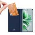 For OPPO Reno11 Global DUX DUCIS Skin Pro Series Flip Leather Phone Case(Blue)