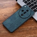 For OPPO Find X7 AZNS 3D Embossed Skin Feel Phone Case(Dark Green)
