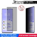 For OPPO Find X7 5G imak 3D Curved Privacy Full Screen Tempered Glass Film