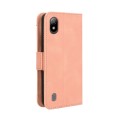 For Boost Mobile Bounce 4G Skin Feel Calf Texture Card Slots Leather Phone Case(Pink)