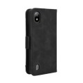 For Boost Mobile Bounce 4G Skin Feel Calf Texture Card Slots Leather Phone Case(Black)
