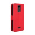 For Consumer Cellular Iris Connect Skin Feel Calf Texture Card Slots Leather Phone Case(Red)