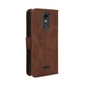 For Consumer Cellular Iris Connect Skin Feel Calf Texture Card Slots Leather Phone Case(Brown)