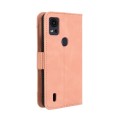 For Cricket  Icon5 Skin Feel Calf Texture Card Slots Leather Phone Case(Pink)