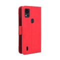 For Cricket  Icon5 Skin Feel Calf Texture Card Slots Leather Phone Case(Red)