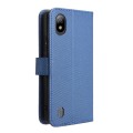 For Boost Mobile Bounce 4G Diamond Texture Leather Phone Case(Blue)