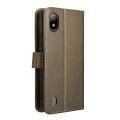 For Boost Mobile Bounce 4G Diamond Texture Leather Phone Case(Brown)