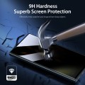 For Samsung Galaxy S22 Ultra 5G 5pcs DUX DUCIS 0.33mm 9H High Aluminum Anti-spy HD Tempered Glass Fi