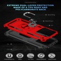 For Xiaomi Redmi Note 13 Pro 5G Shockproof TPU + PC Phone Case with Holder(Red)
