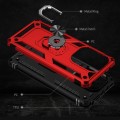 For Xiaomi Redmi Note 13 Pro 4G Shockproof TPU + PC Phone Case with Holder(Red)