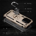 For Xiaomi Redmi Note 13 4G Shockproof TPU + PC Phone Case with Holder(Gold)