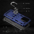 For Xiaomi Redmi Note 13 4G Shockproof TPU + PC Phone Case with Holder(Blue)