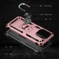 For Xiaomi Redmi Note 13 Pro+ 5G Shockproof TPU + PC Phone Case with Holder(Rose Gold)