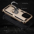 For Xiaomi Redmi 13C 4G/5G Shockproof TPU + PC Phone Case with Holder(Gold)