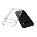 For Google Pixel 9 Pro Shockproof Non-slip Thickening TPU Phone Case(Transparent)