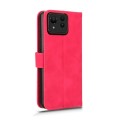 For ASUS Zenfone 11 Ultra Skin Feel Magnetic Flip Leather Phone Case(Rose Red)